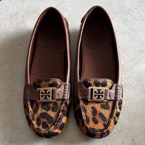 Tory Burch Leopard Print Loafers